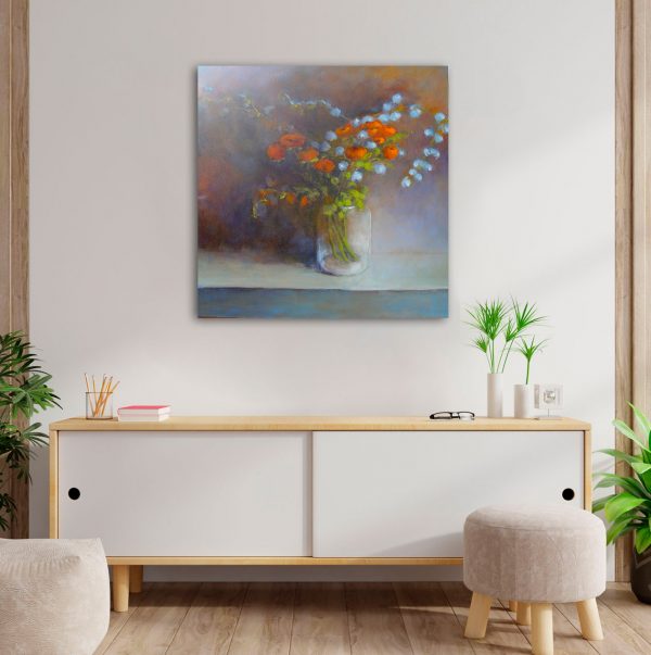 Eucalyptus Gunni - Oil on Canvas 100x100cm
