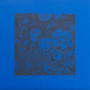 L'Effet Papillon - Étude au fusain sur papier bleu 2