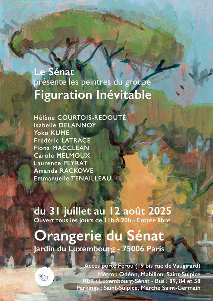 2025 - Orangerie du Sénat - Groupe Figuration inévitable